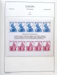 1956-2011, Collection d'Europa en 6 volumes Leuchtturm,