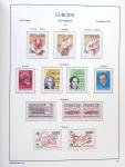 1956-2011, Collection d'Europa en 6 volumes Leuchtturm,