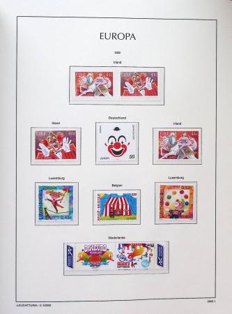 1956-2011, Collection d'Europa en 6 volumes Leuchtturm,