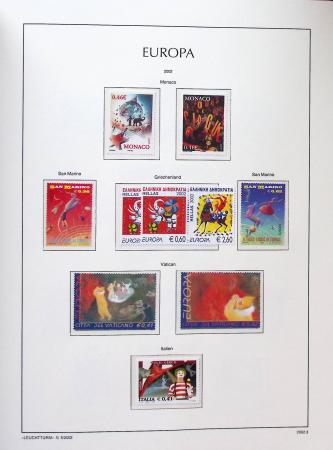 1956-2011, Collection d'Europa en 6 volumes Leuchtturm,