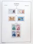 1956-2011, Collection d'Europa en 6 volumes Leuchtturm,