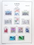 1956-2011, Collection d'Europa en 6 volumes Leuchtturm,