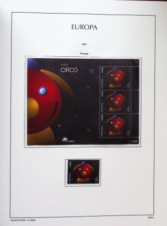 1956-2011, Collection d'Europa en 6 volumes Leuchtturm,