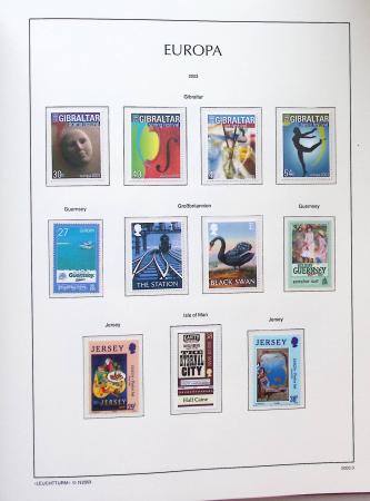 1956-2011, Collection d'Europa en 6 volumes Leuchtturm,