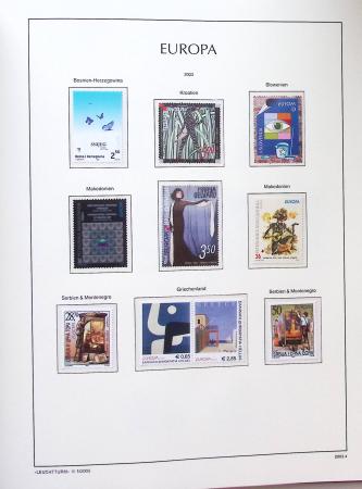 1956-2011, Collection d'Europa en 6 volumes Leuchtturm,