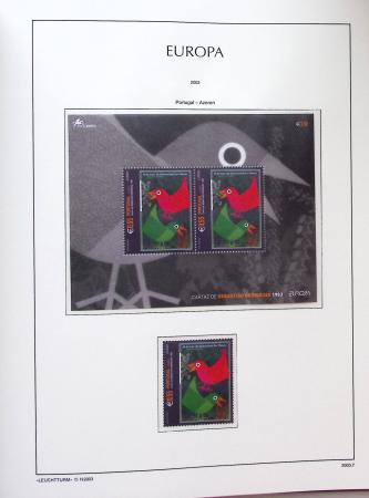 1956-2011, Collection d'Europa en 6 volumes Leuchtturm,