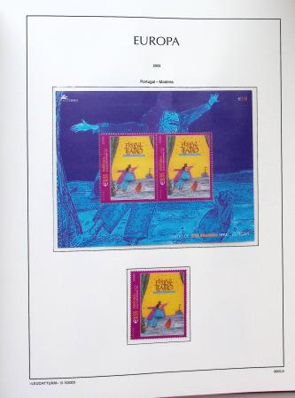 1956-2011, Collection d'Europa en 6 volumes Leuchtturm,