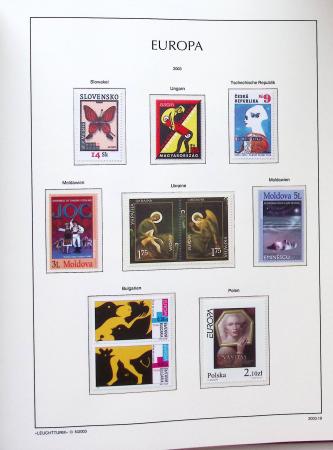 1956-2011, Collection d'Europa en 6 volumes Leuchtturm,