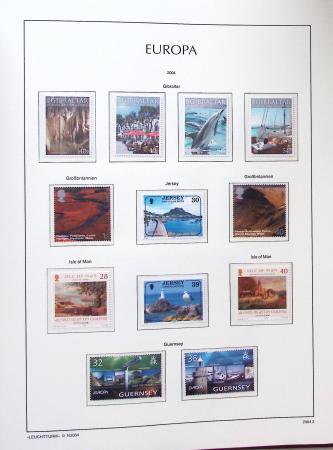 1956-2011, Collection d'Europa en 6 volumes Leuchtturm,