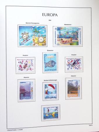 1956-2011, Collection d'Europa en 6 volumes Leuchtturm,