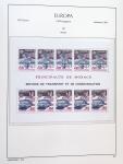 1956-2011, Collection d'Europa en 6 volumes Leuchtturm,