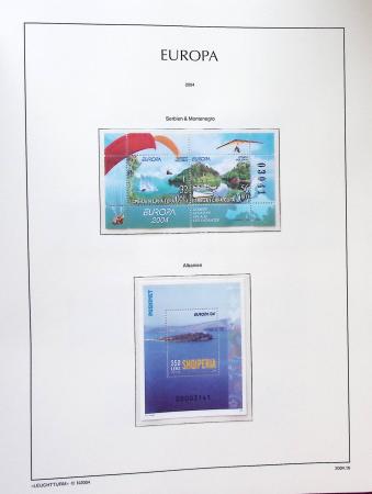 1956-2011, Collection d'Europa en 6 volumes Leuchtturm,