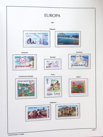 1956-2011, Collection d'Europa en 6 volumes Leuchtturm,