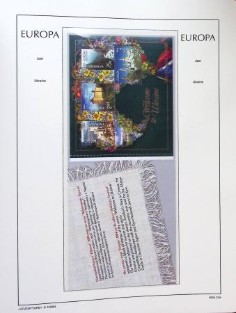1956-2011, Collection d'Europa en 6 volumes Leuchtturm,