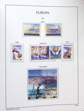 1956-2011, Collection d'Europa en 6 volumes Leuchtturm,