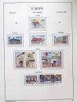 1956-2011, Collection d'Europa en 6 volumes Leuchtturm,