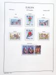 1956-2011, Collection d'Europa en 6 volumes Leuchtturm,