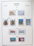 1956-2011, Collection d'Europa en 6 volumes Leuchtturm,