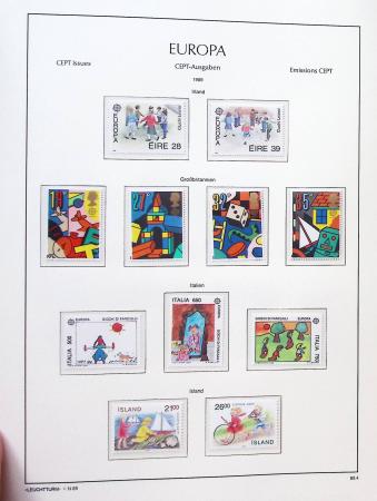 1956-2011, Collection d'Europa en 6 volumes Leuchtturm,