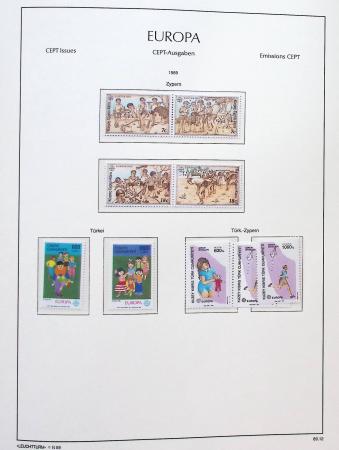 1956-2011, Collection d'Europa en 6 volumes Leuchtturm,