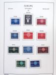1956-2011, Collection d'Europa en 6 volumes Leuchtturm,