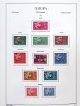1956-2011, Collection d'Europa en 6 volumes Leuchtturm,
