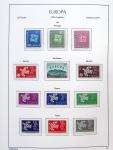 1956-2011, Collection d'Europa en 6 volumes Leuchtturm,
