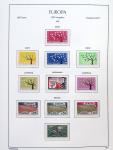 1956-2011, Collection d'Europa en 6 volumes Leuchtturm,