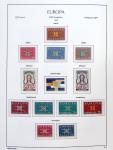 1956-2011, Collection d'Europa en 6 volumes Leuchtturm,