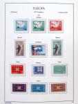 1956-2011, Collection d'Europa en 6 volumes Leuchtturm,