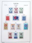 1956-2011, Collection d'Europa en 6 volumes Leuchtturm,