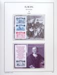 1956-2011, Collection d'Europa en 6 volumes Leuchtturm,