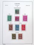 1956-2011, Collection d'Europa en 6 volumes Leuchtturm,