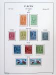 1956-2011, Collection d'Europa en 6 volumes Leuchtturm,