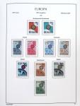 1956-2011, Collection d'Europa en 6 volumes Leuchtturm,