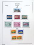 1956-2011, Collection d'Europa en 6 volumes Leuchtturm,