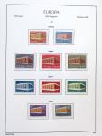 1956-2011, Collection d'Europa en 6 volumes Leuchtturm,