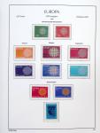1956-2011, Collection d'Europa en 6 volumes Leuchtturm,