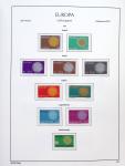 1956-2011, Collection d'Europa en 6 volumes Leuchtturm,