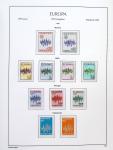 1956-2011, Collection d'Europa en 6 volumes Leuchtturm,