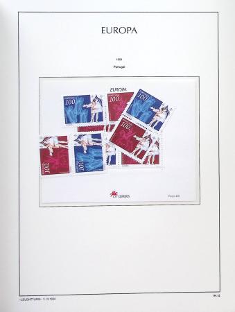 1956-2011, Collection d'Europa en 6 volumes Leuchtturm,