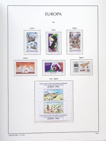 1956-2011, Collection d'Europa en 6 volumes Leuchtturm,