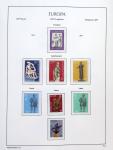 1956-2011, Collection d'Europa en 6 volumes Leuchtturm,