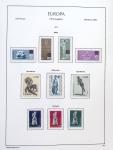 1956-2011, Collection d'Europa en 6 volumes Leuchtturm,