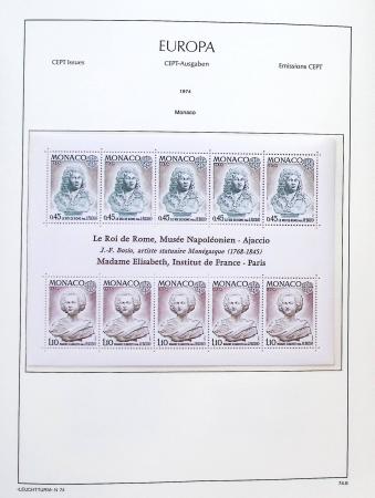 1956-2011, Collection d'Europa en 6 volumes Leuchtturm,