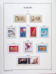 1956-2011, Collection d'Europa en 6 volumes Leuchtturm,