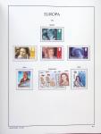 1956-2011, Collection d'Europa en 6 volumes Leuchtturm,