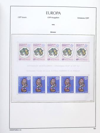 1956-2011, Collection d'Europa en 6 volumes Leuchtturm,