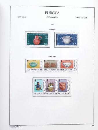 1956-2011, Collection d'Europa en 6 volumes Leuchtturm,