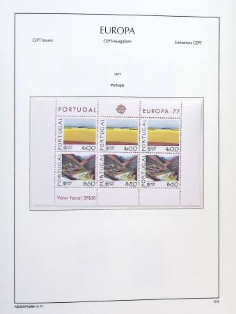 1956-2011, Collection d'Europa en 6 volumes Leuchtturm,